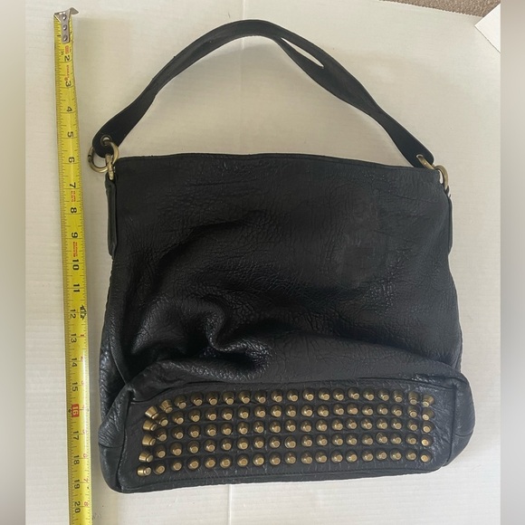 ALEXANDER WANG Darcy black leather studded hobo - Picture 12 of 16